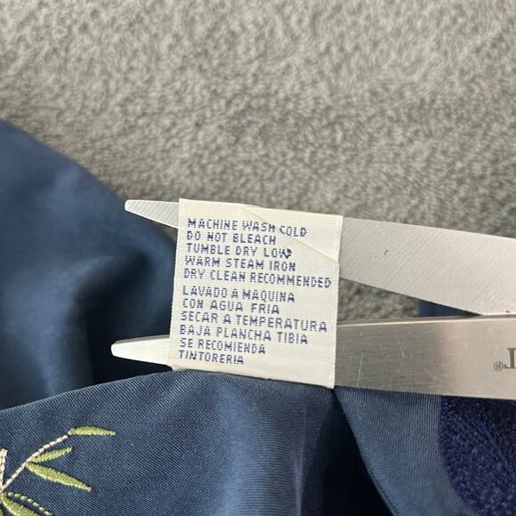 Bamboo Clay Hawaiian Camp Shirt Mens‎ Medium Blue Summer Beach Tropical Beach - Picture 7 of 9